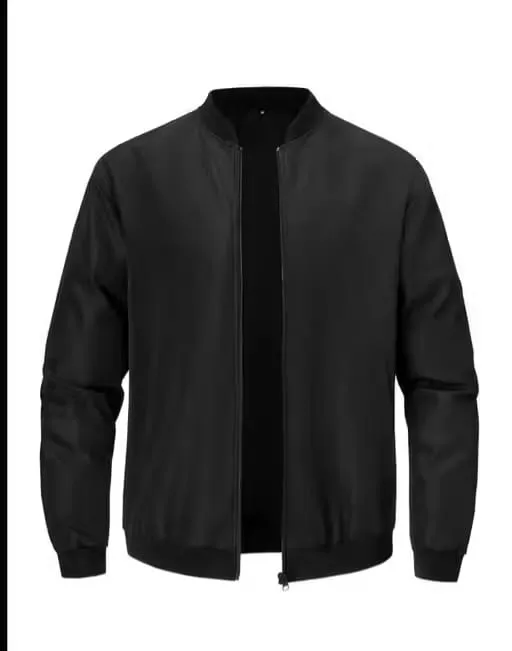Black stylishand treandy jacket for man (S)